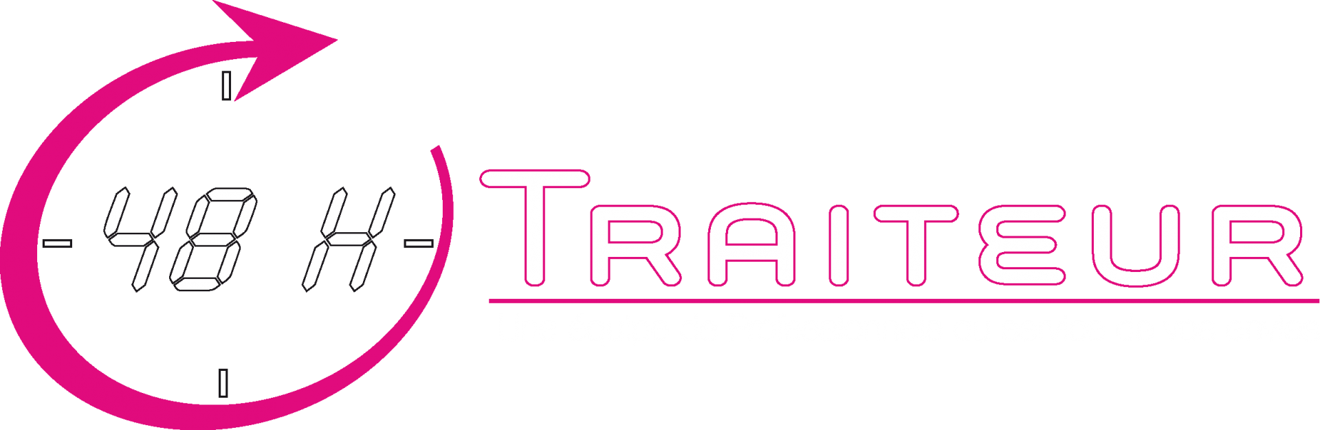 Logo 48h traiteur vectorise 2 1